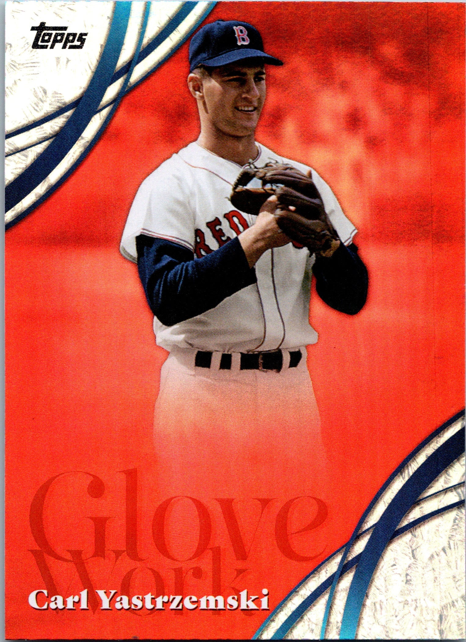 2026 Topps Carl Yastrzemski #GW-38 Glove Work Boston Red Sox Near Mint or Better