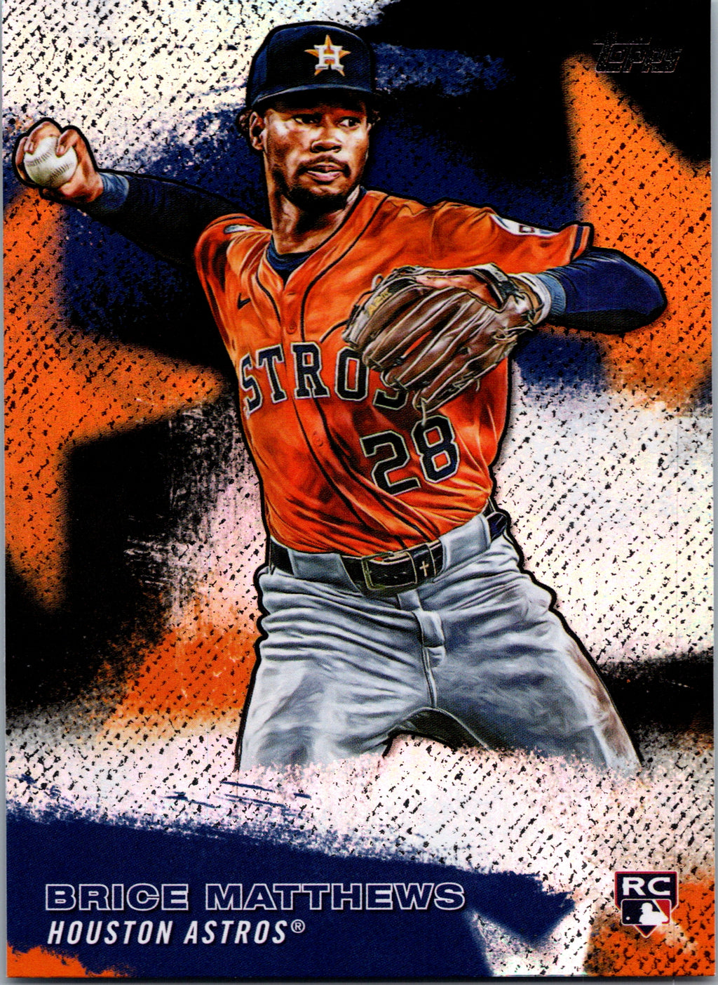 2026 Topps Brice Matthews #SMLB-41 Stars of MLB Houston Astros Rookie NM