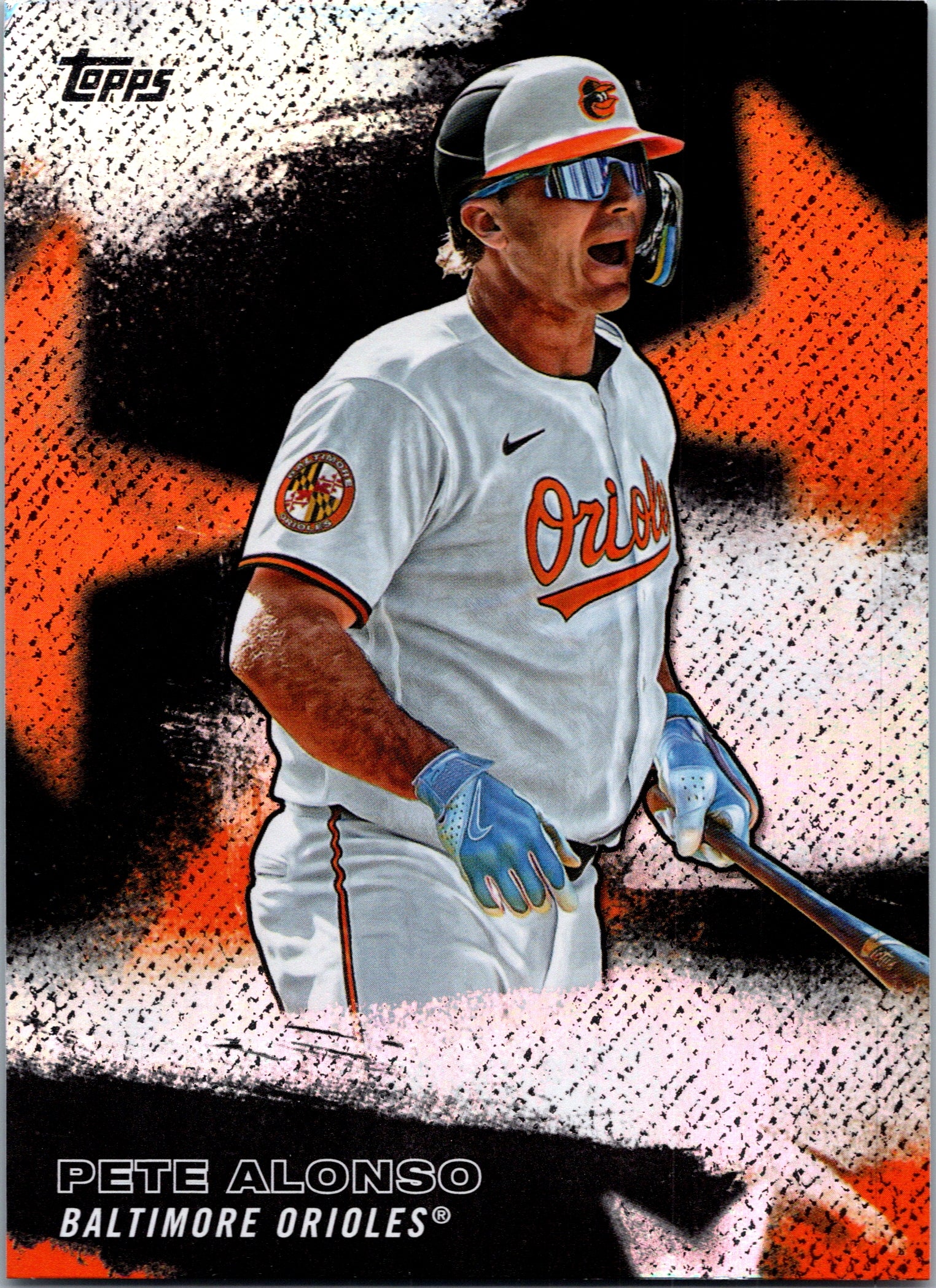 2026 Topps Pete Alonso #SMLB-47 Stars of MLB Crackle Foil Baltimore Orioles NM