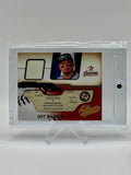 2002 Fleer Authentix Jeff Bagwell #JA-JB Jersey AuthenTIX Relic Astros NM