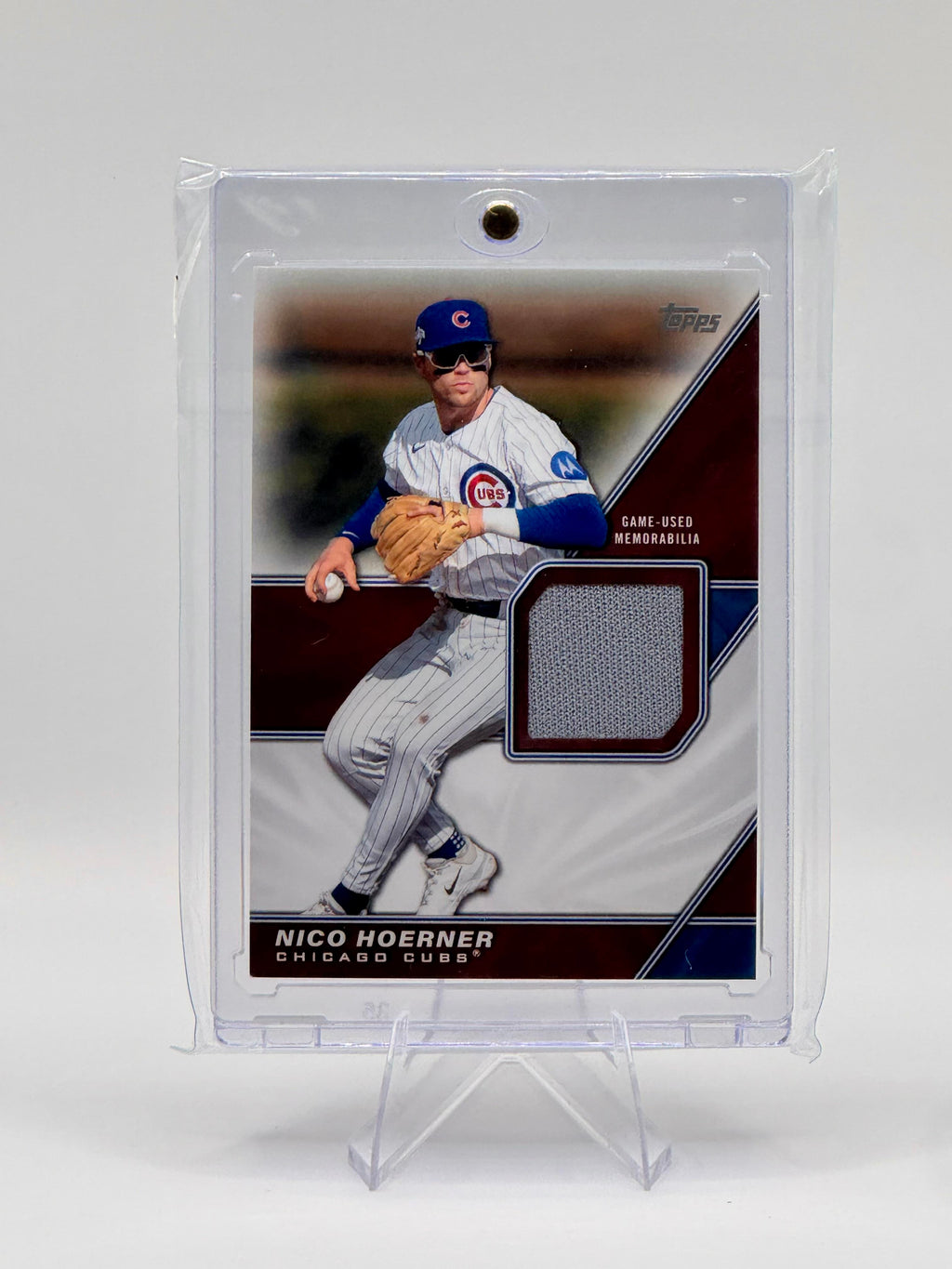 2026 Topps Nico Hoerner #MLM2-NH Major League Materials Relics Chicago Cubs NM