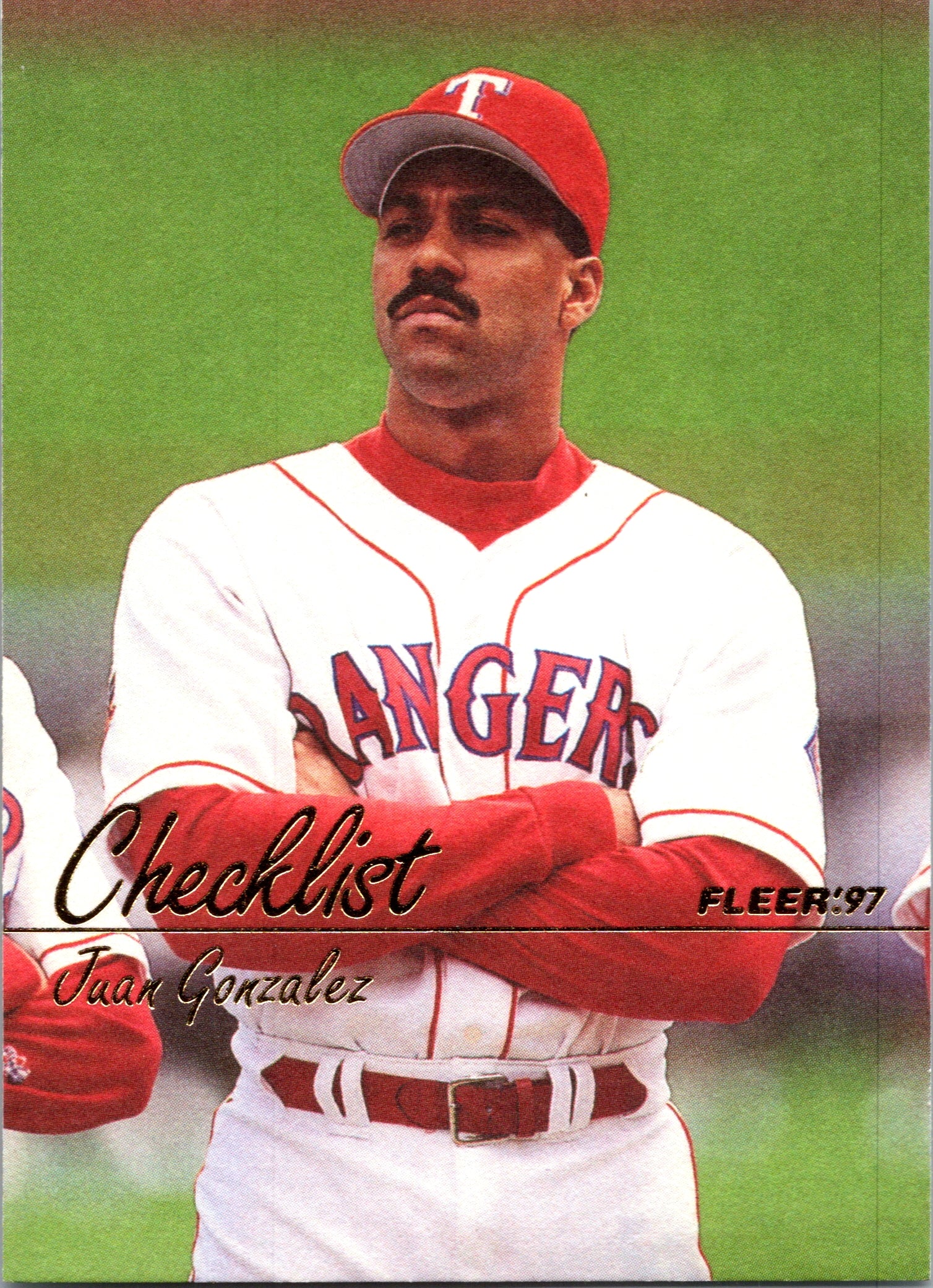 1997 Fleer Juan Gonzalez #747 Texas Rangers Excellent