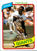 2004 Topps All-Time Fan Favorites Vida Blue #57 San Francisco Giants Vintage EX