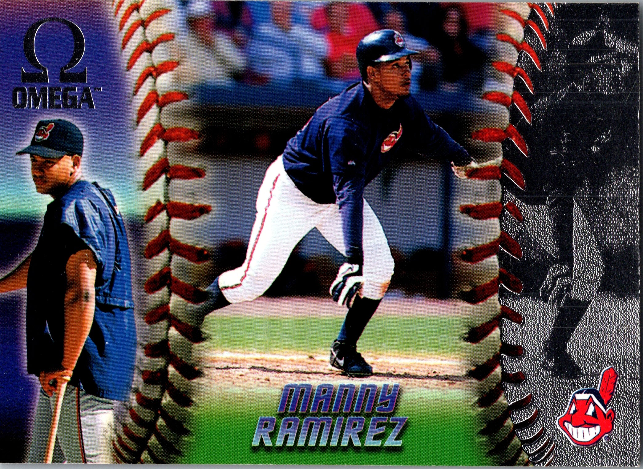 1998 Pacific Omega Manny Ramirez #74 Cleveland Indians Excellent