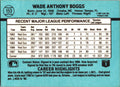 1988 Donruss Wade Boggs #153 Boston Red Sox Vintage Excellent