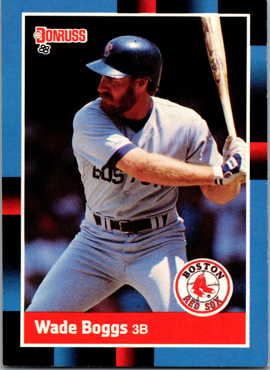 1988 Donruss Wade Boggs #153 Boston Red Sox Excellent