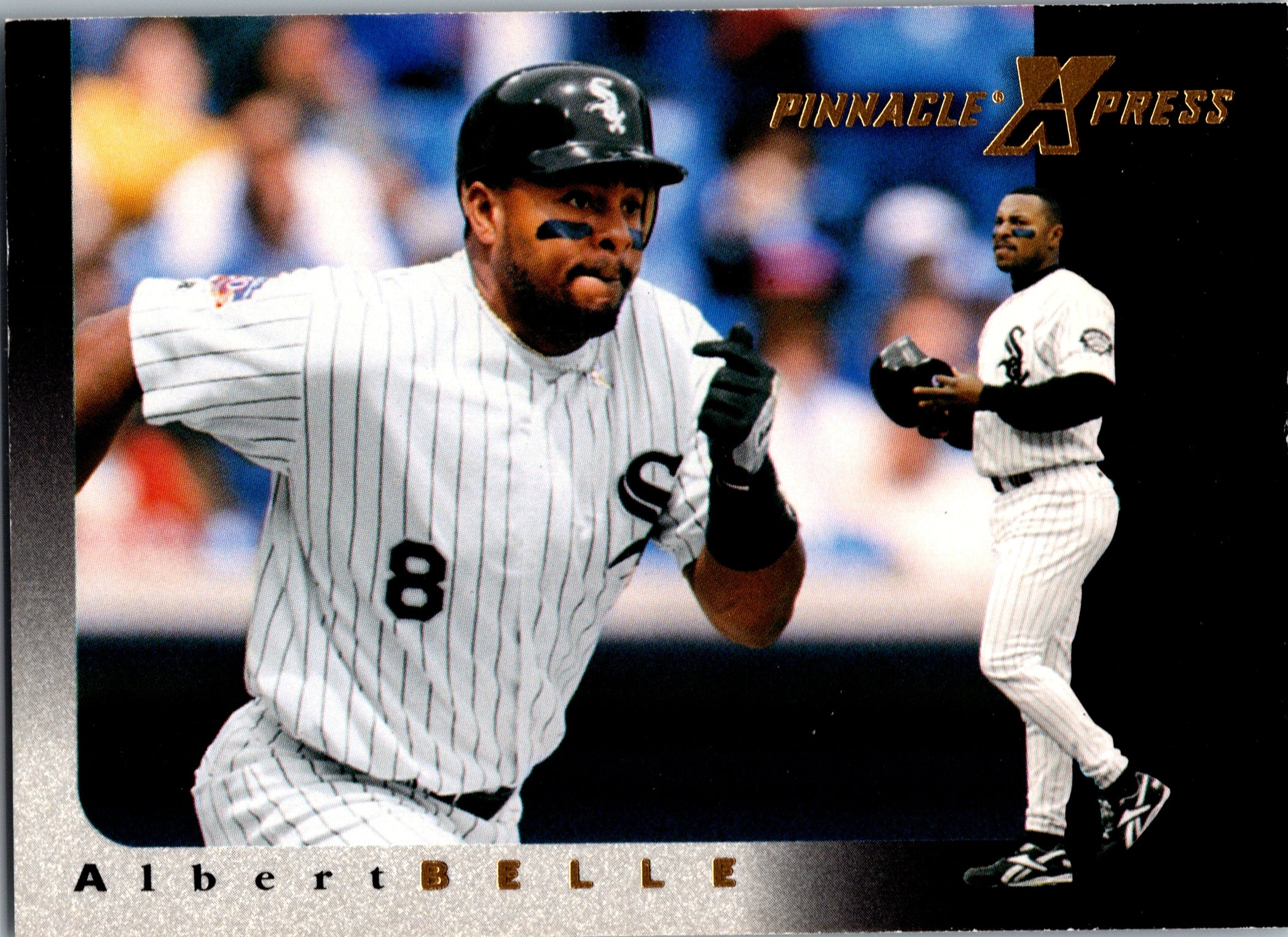 1997 Pinnacle X-Press Albert Belle #47 Chicago White Sox Excellent