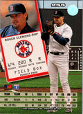 1994 Leaf Roger Clemens #255 Boston Red Sox Excellent