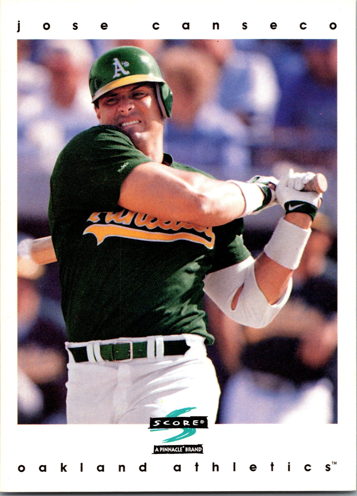 1997 Score Jose Canseco #360 Oakland Athletics Excellent