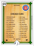 1989 Upper Deck Ryne Sandberg #675 Chicago Cubs Excellent