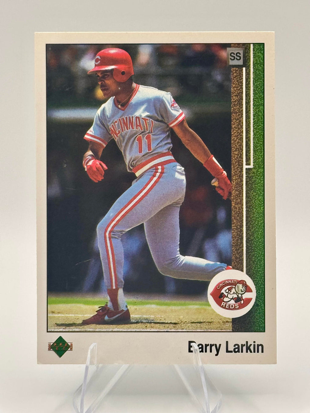 1989 Upper Deck Barry Larkin #270 Cincinnati Reds Excellent