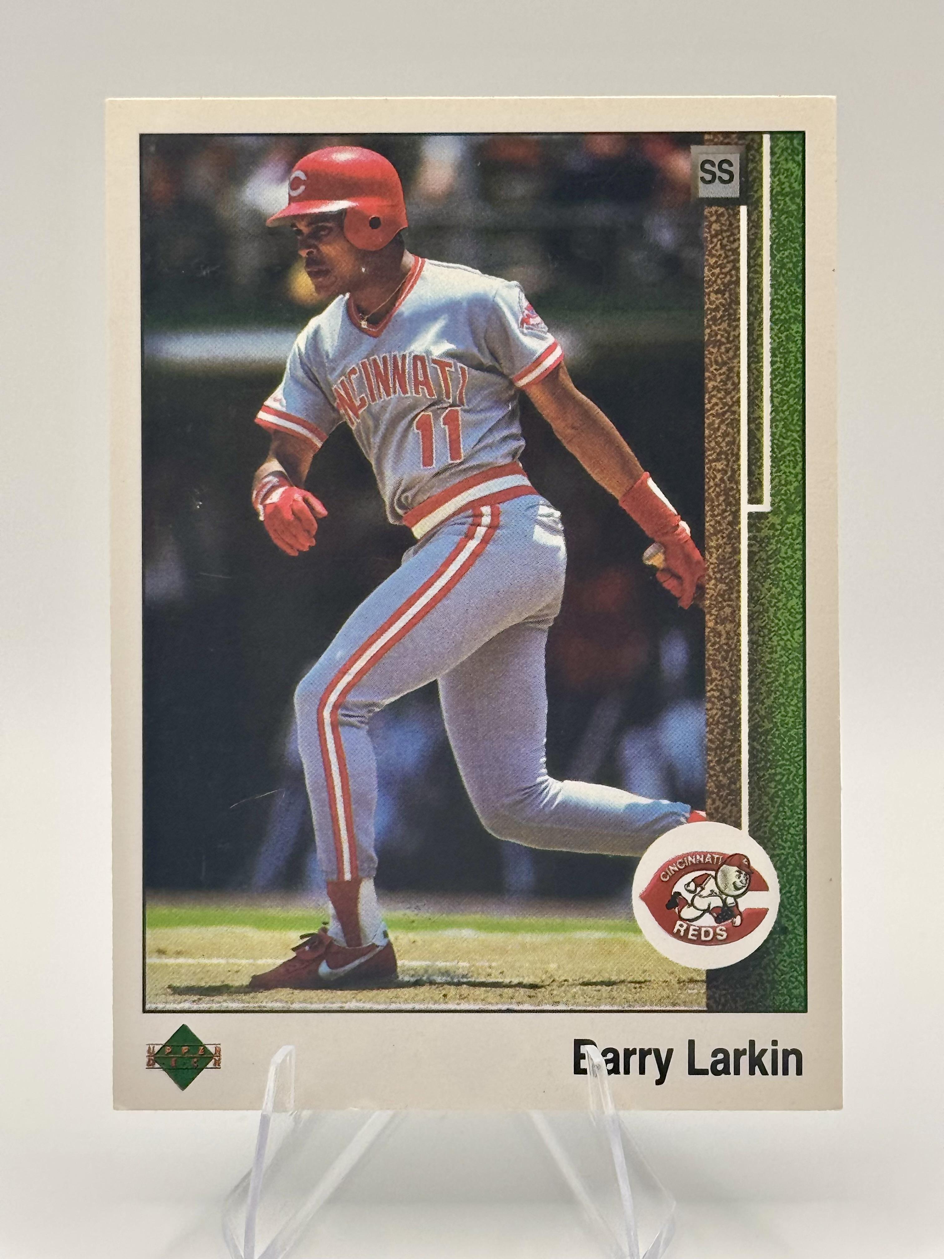 1989 Upper Deck Barry Larkin #270 Cincinnati Reds Excellent