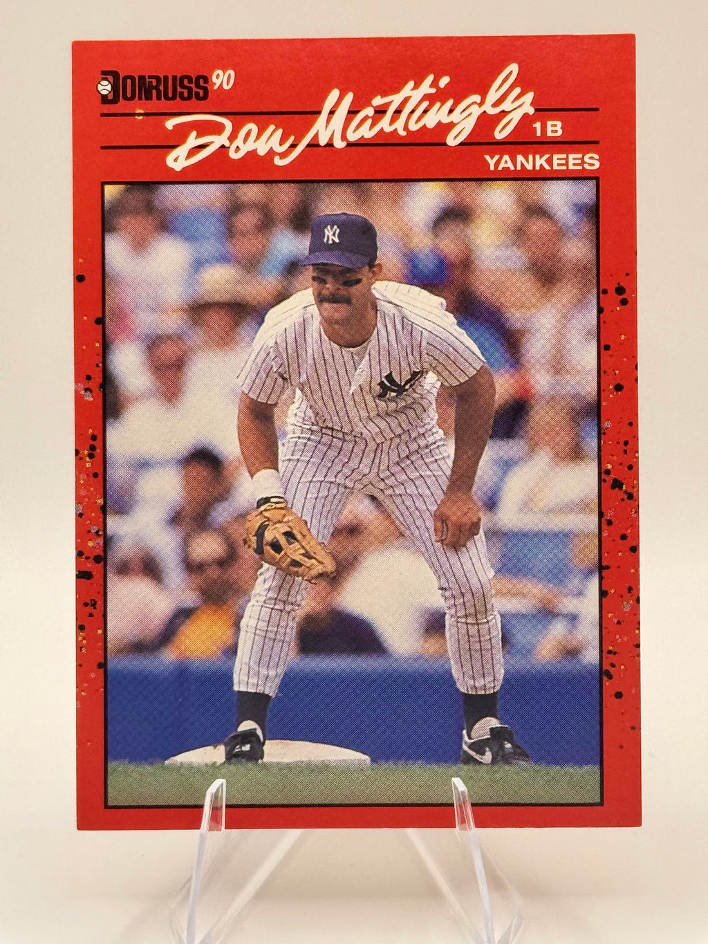 1990 Donruss Don Mattingly #190 New York Yankees Excellent