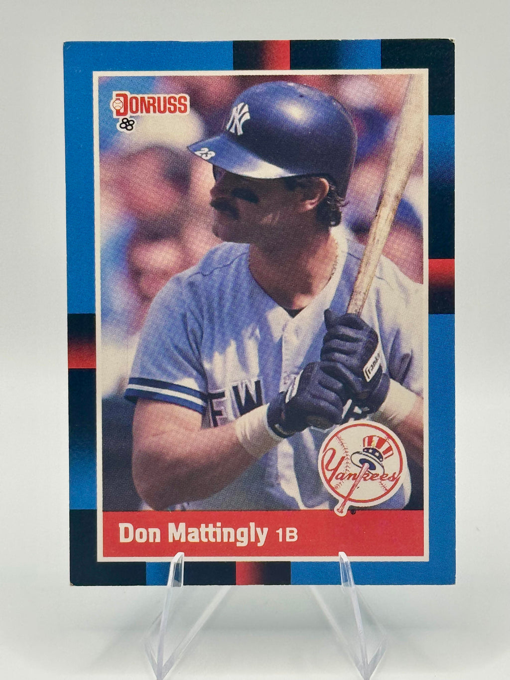 1988 Donruss Don Mattingly #217b New York Yankees Excellent