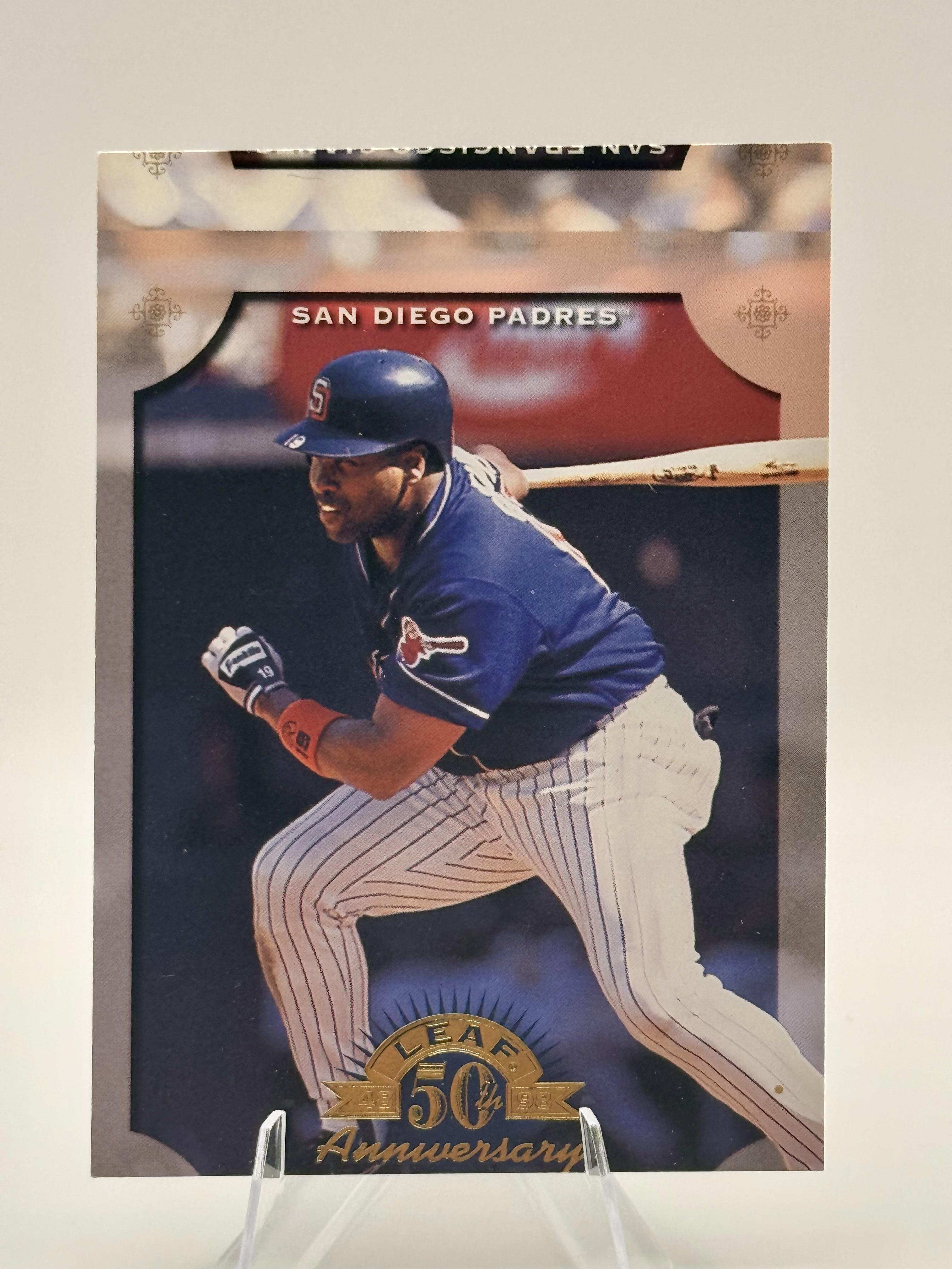 1998 Leaf Tony Gwynn #11 San Diego Padres Excellent
