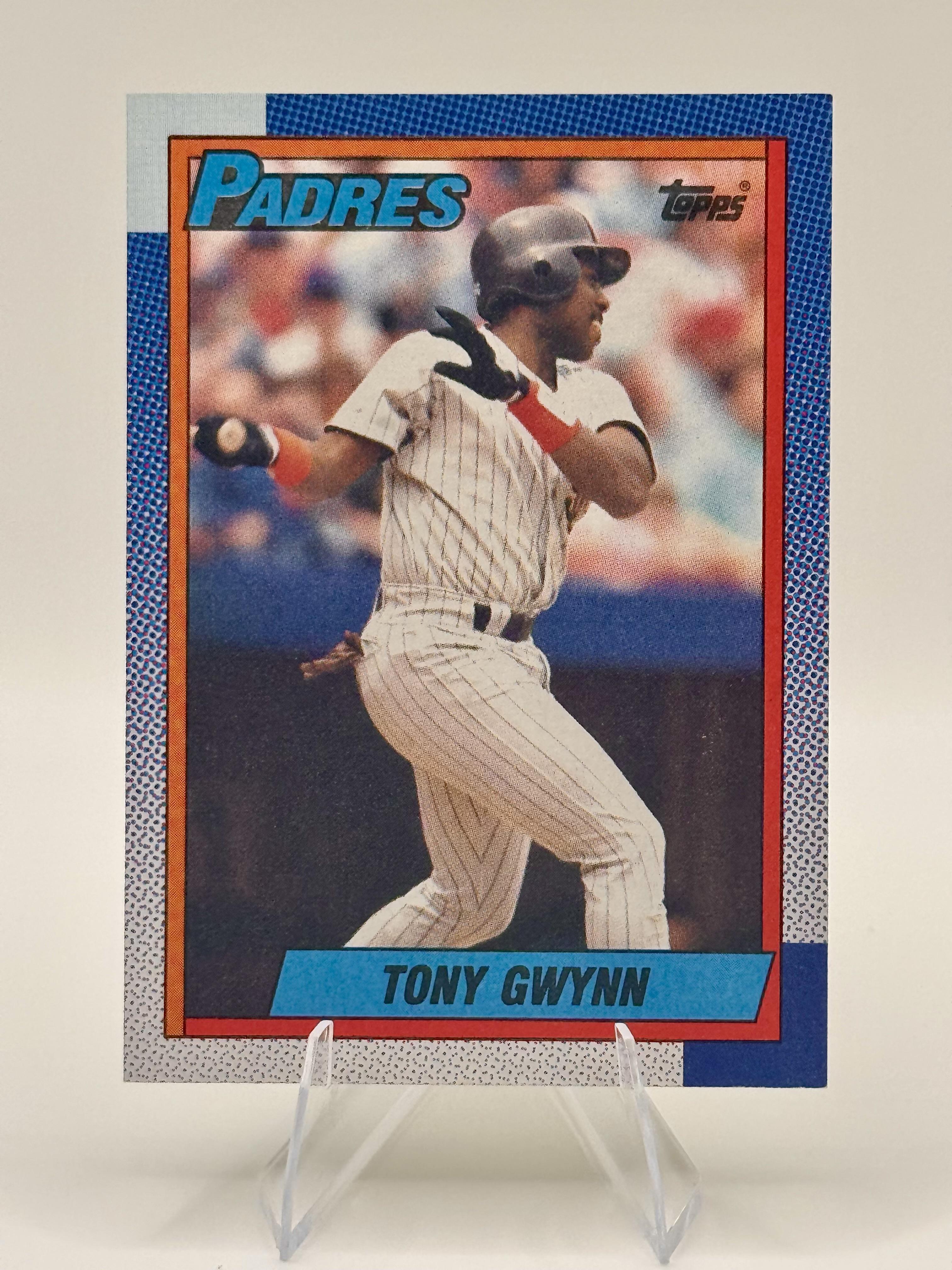 1990 Topps Tony Gwynn #730 San Diego Padres Excellent