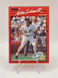 1990 Donruss Mike Schmidt #643b Philadelphia Phillies Excellent