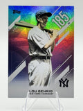 2026 Topps Lou Gehrig #CN-7 Crooked Numbers New York Yankees Near Mint or Better