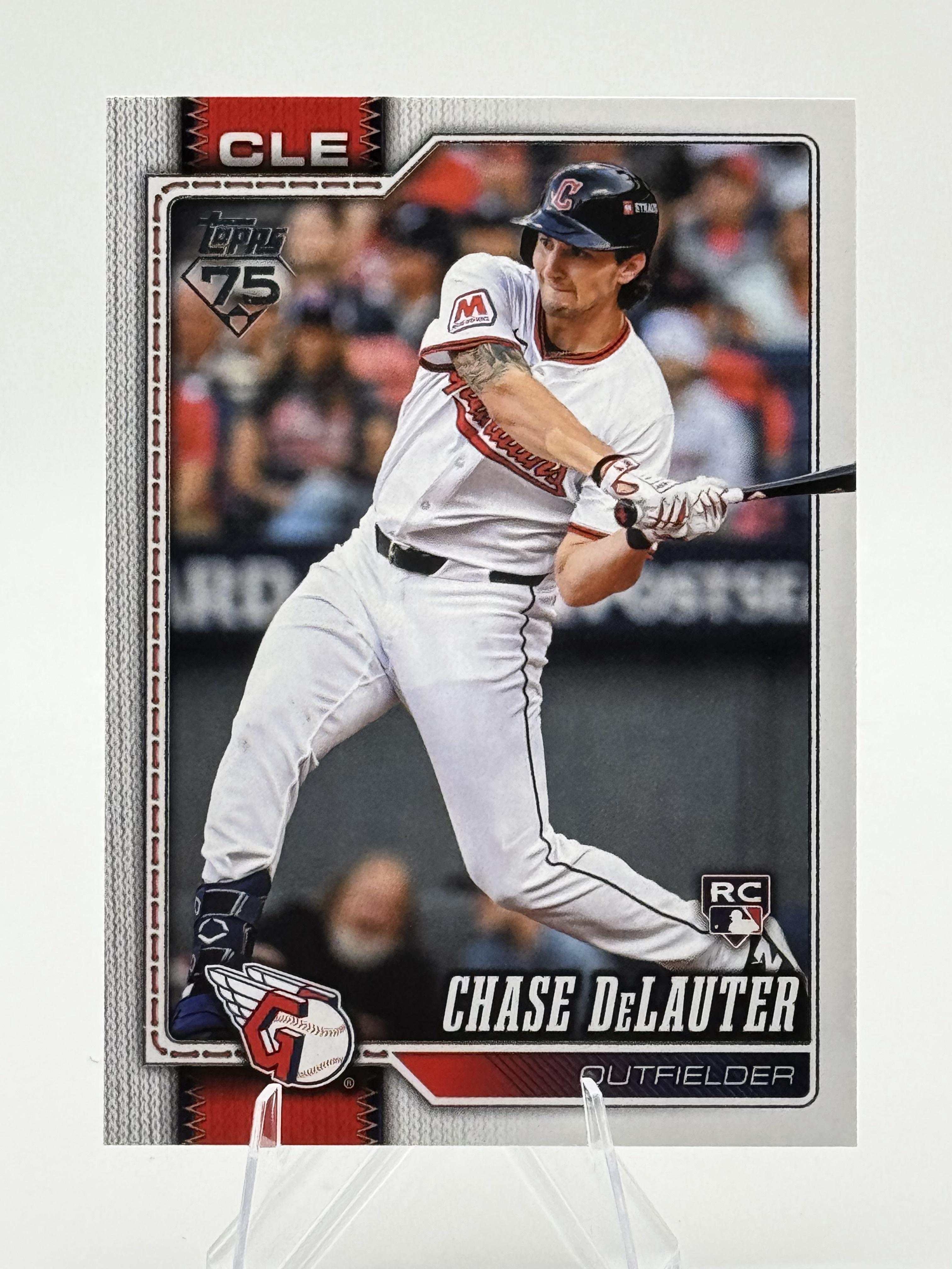 2026 Topps Chase DeLauter #458 Rookie Near Mint