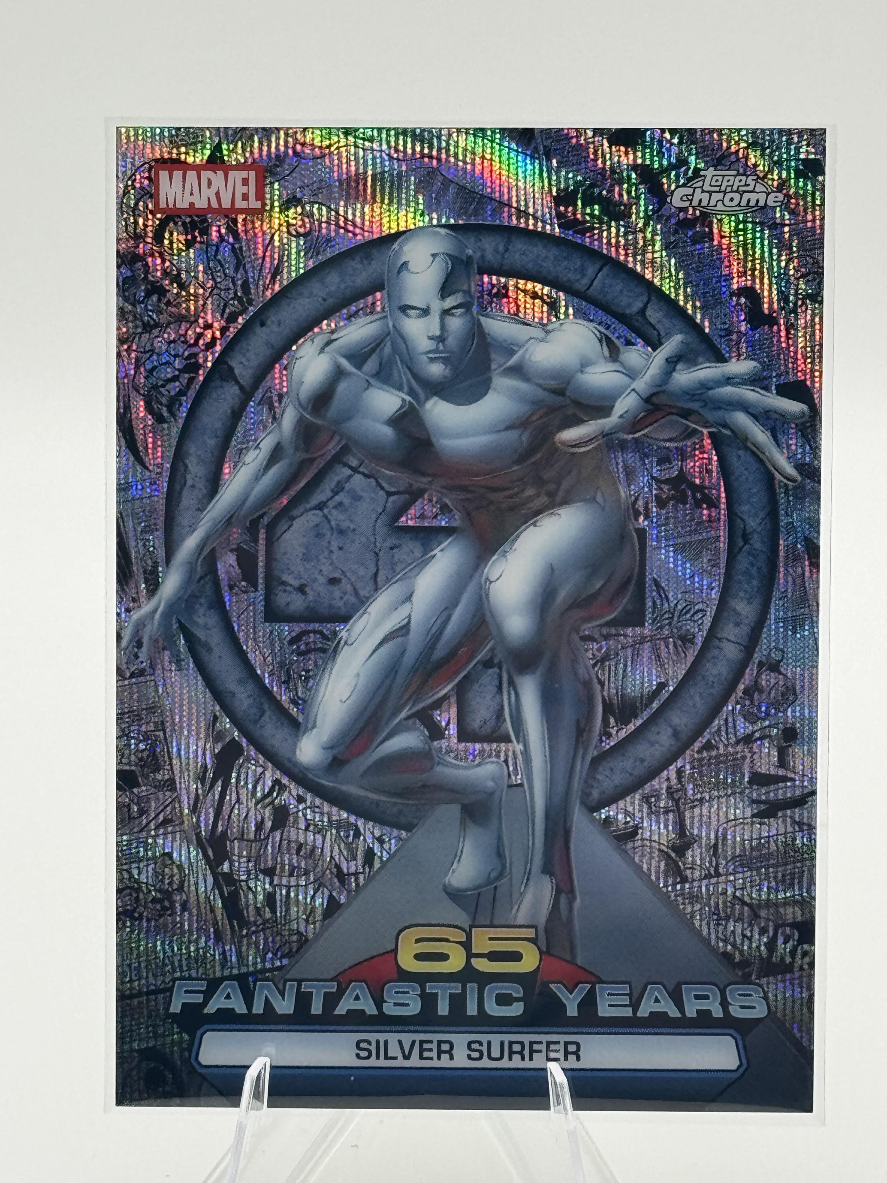 Topps Chrome Marvel Silver Surfer #FY-07 Hologram NM