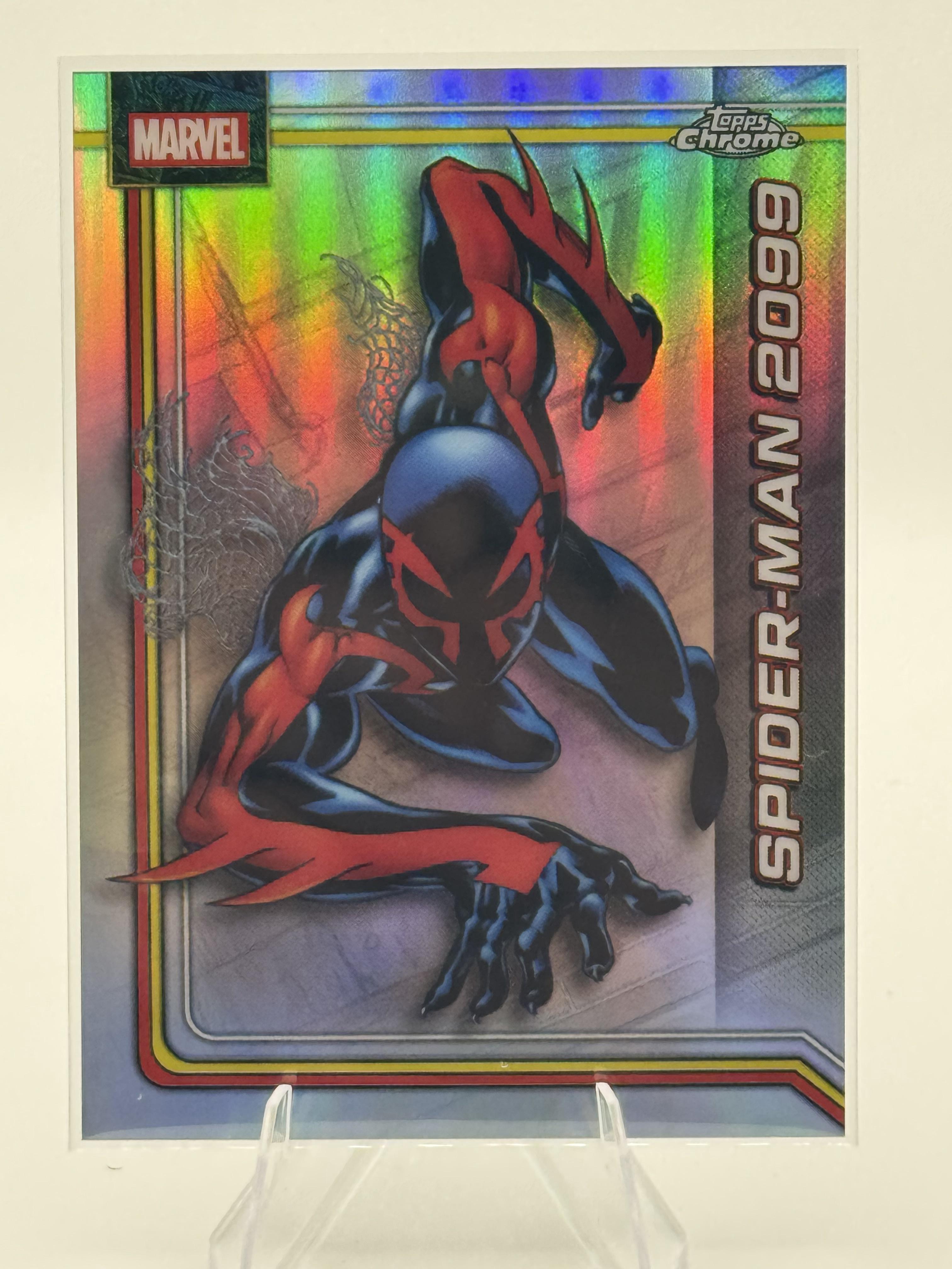 Topps Chrome Marvel Spider-Man 2099 #164 Refractor Near Mint or Better