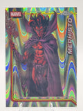 Topps Chrome Marvel Mephisto #077 Raywave Refractor Near Mint or Better