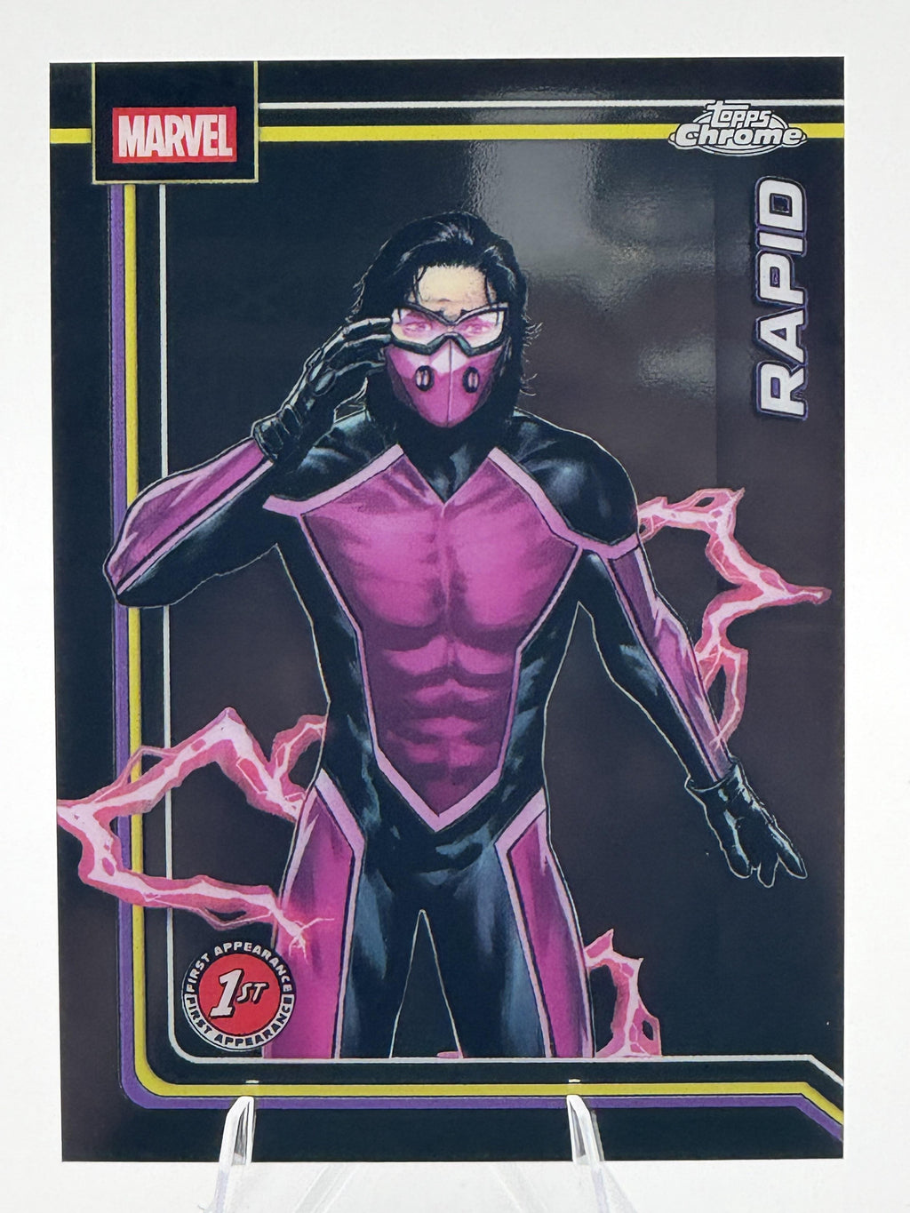 Topps Chrome Marvel Rapid #143 Chrome Near Mint or Better