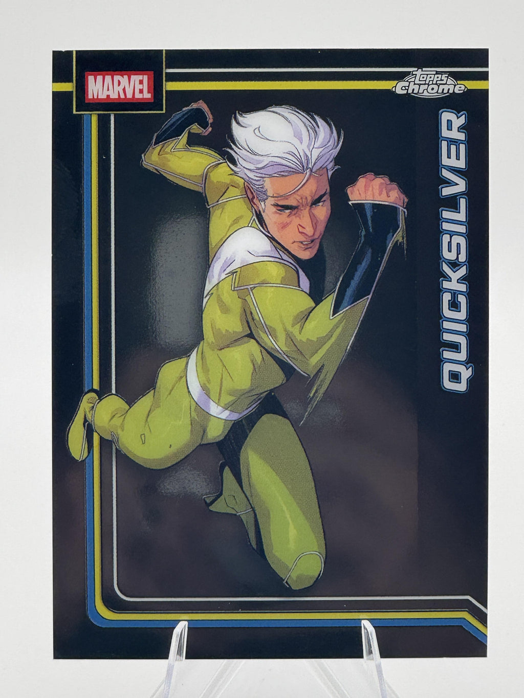 Topps Chrome Marvel Quicksilver #093 Chrome Near Mint or Better