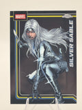 Topps Chrome Marvel Silver Sable #158 Chrome Near Mint or Better