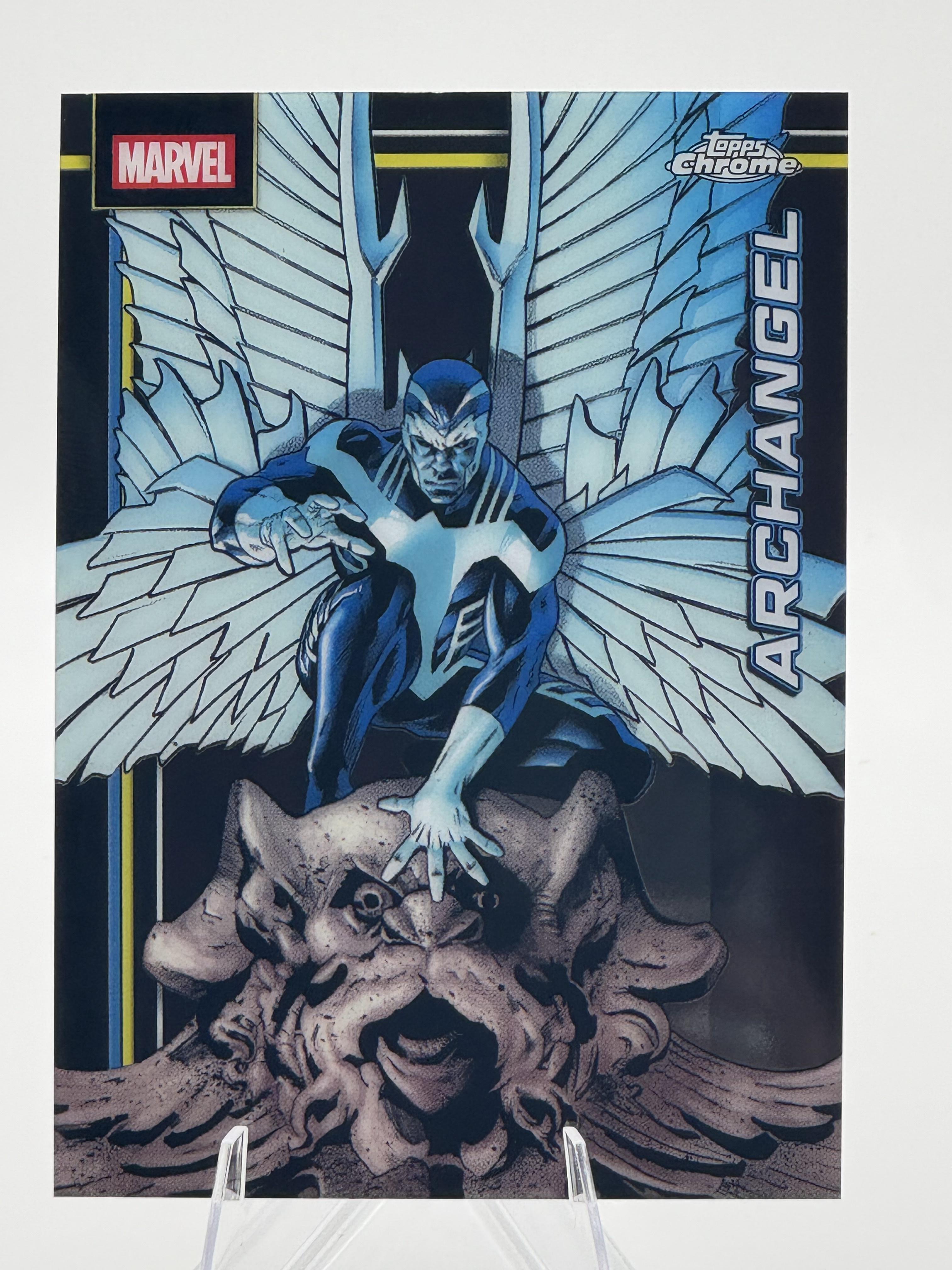 Topps Chrome Marvel Archangel #105 Chrome Near Mint or Better