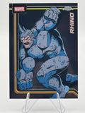 Topps Chrome Marvel Rhino #097 Chrome Near Mint or Better