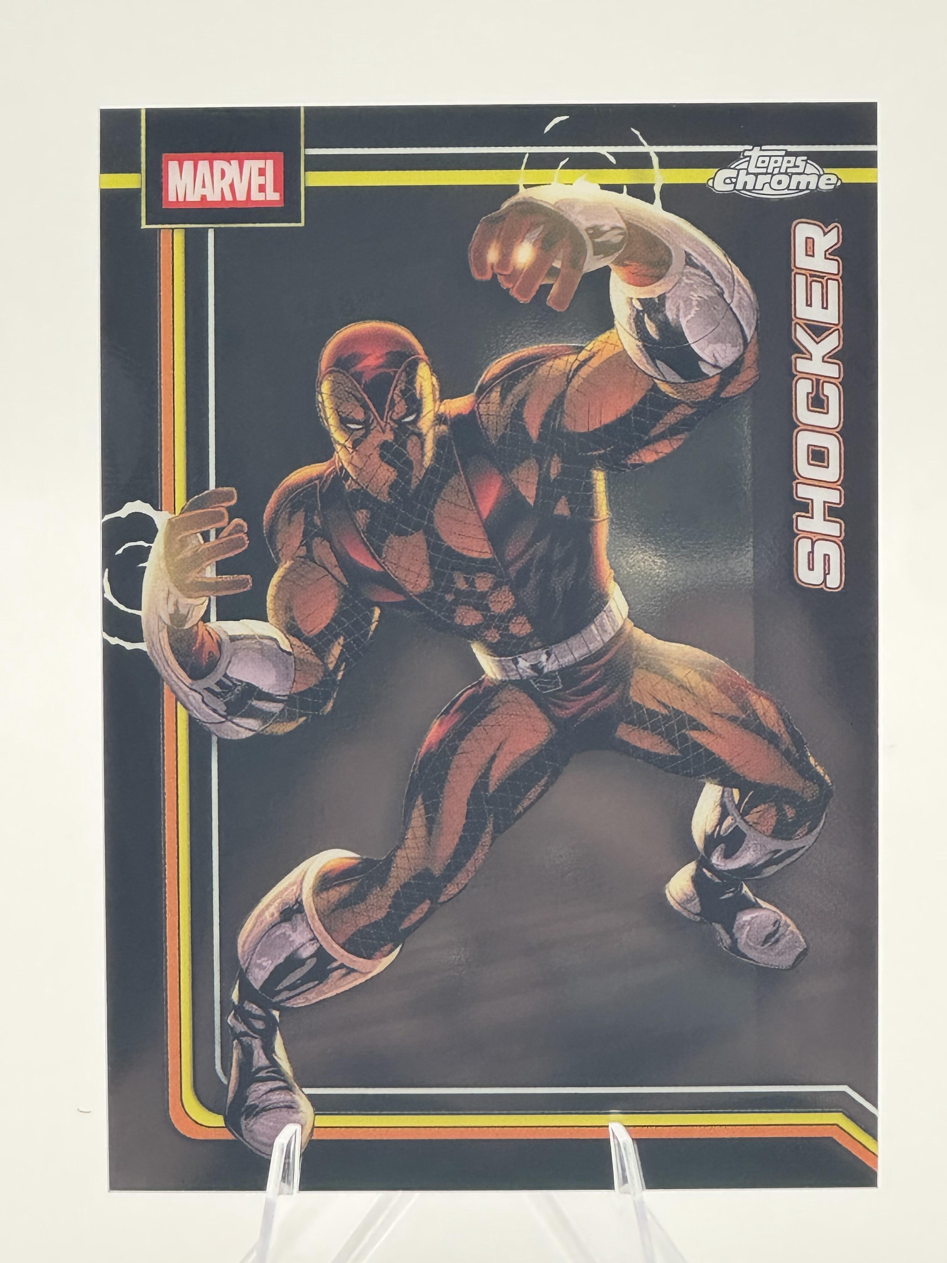 Topps Chrome Marvel Shocker #153 Chrome Near Mint or Better