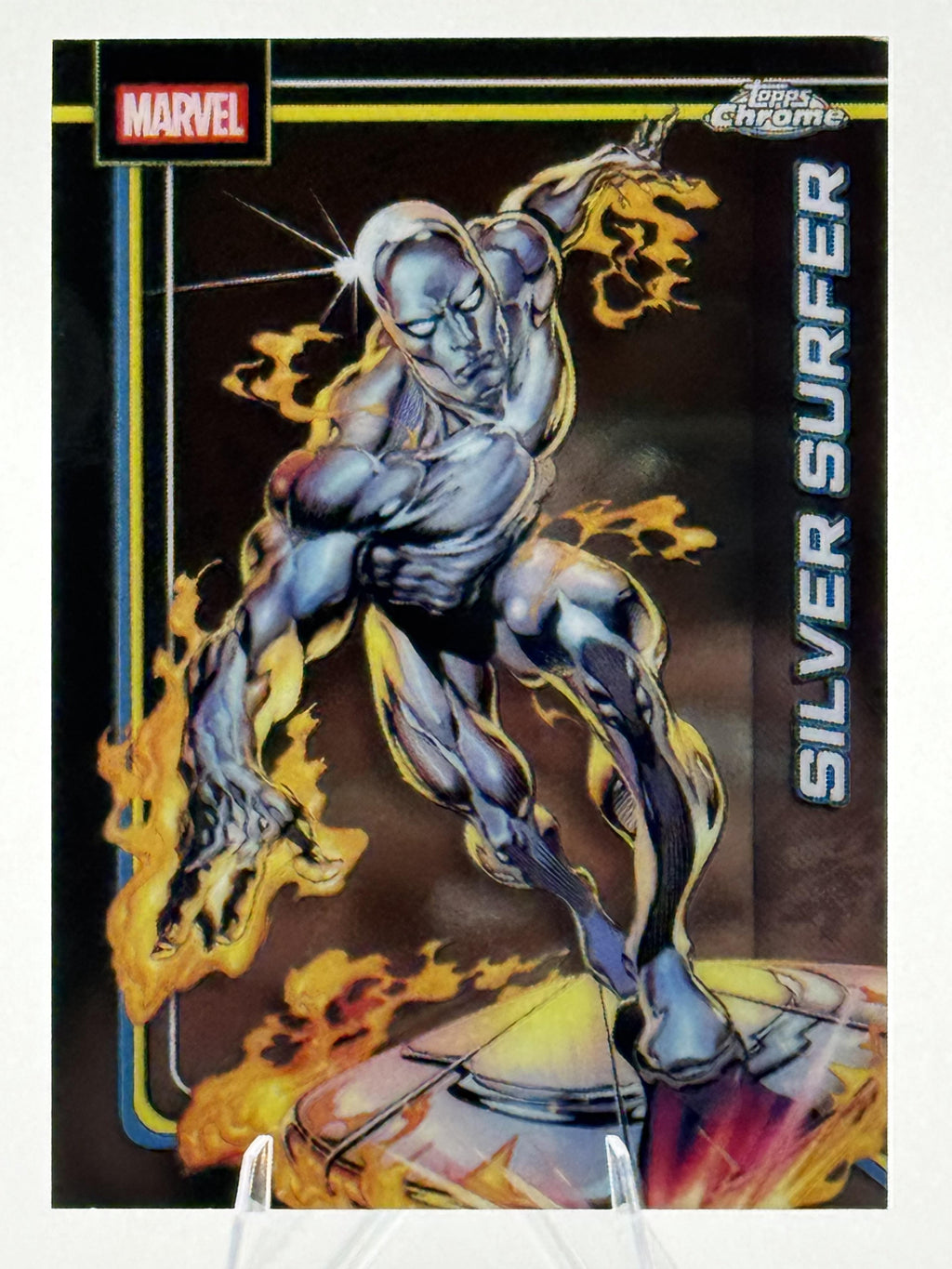 Topps Chrome Marvel Silver Surfer #157 Chrome Near Mint or Better