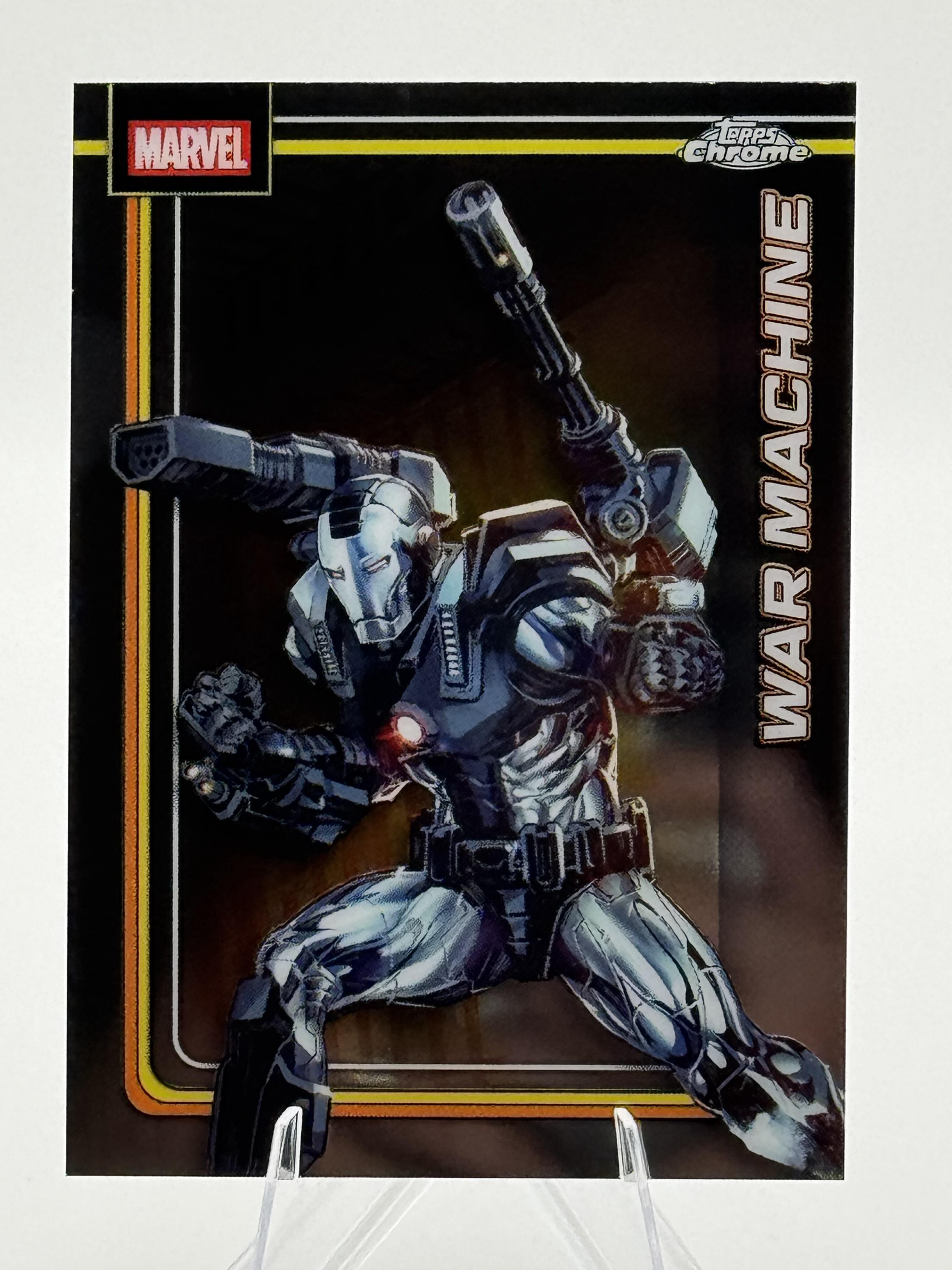 Topps Chrome Marvel War Machine #193 Chrome Near Mint or Better