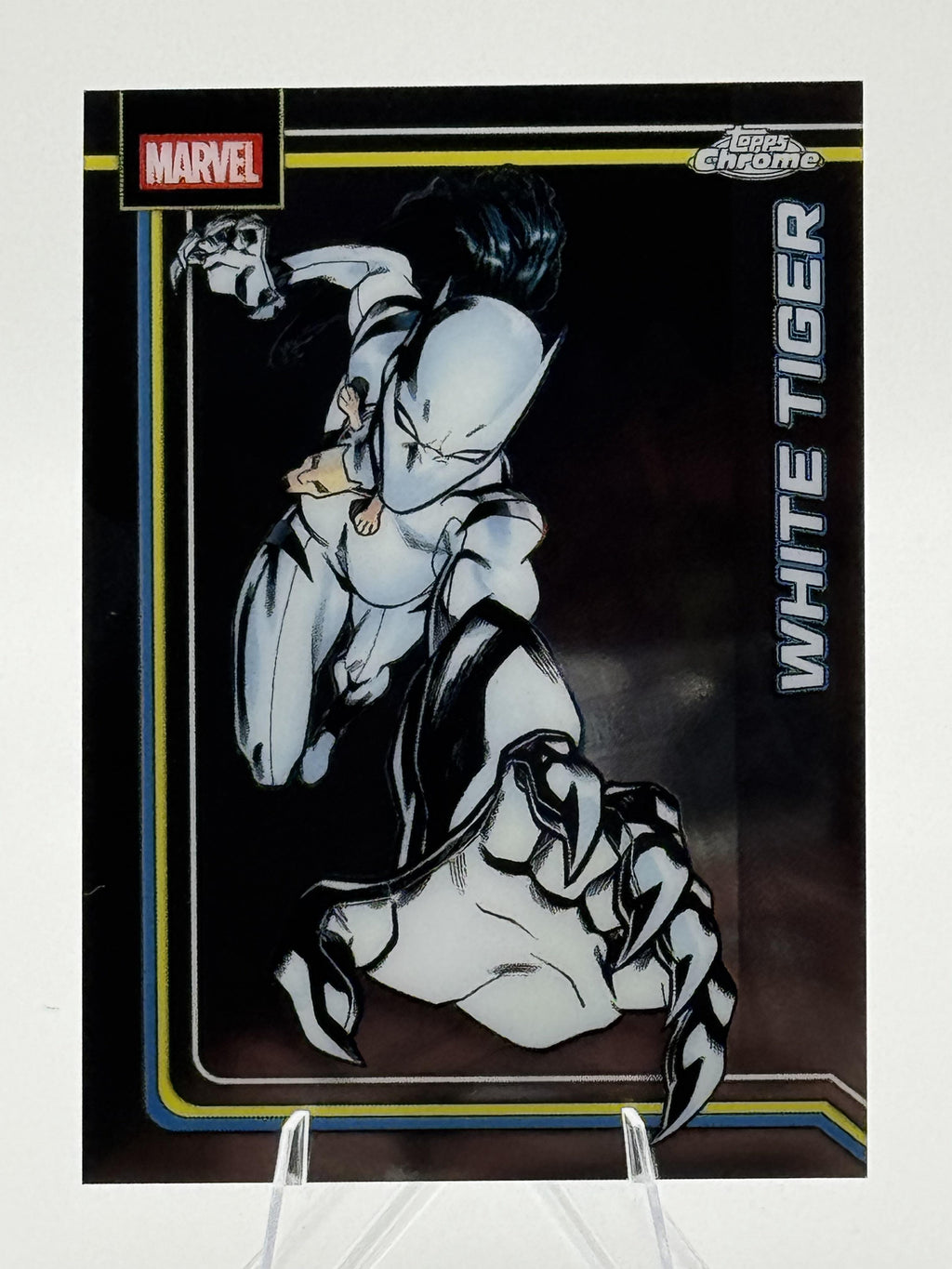 Topps Chrome Marvel White Tiger #197 Chrome Near Mint or Better