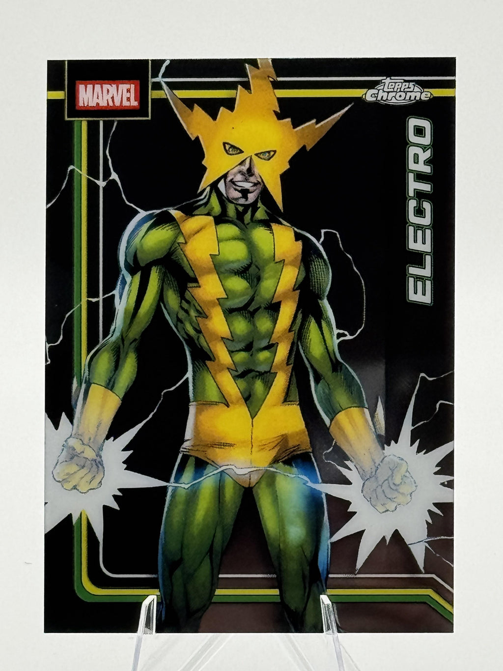 Topps Chrome Marvel Electro #115 Chrome Near Mint or Better