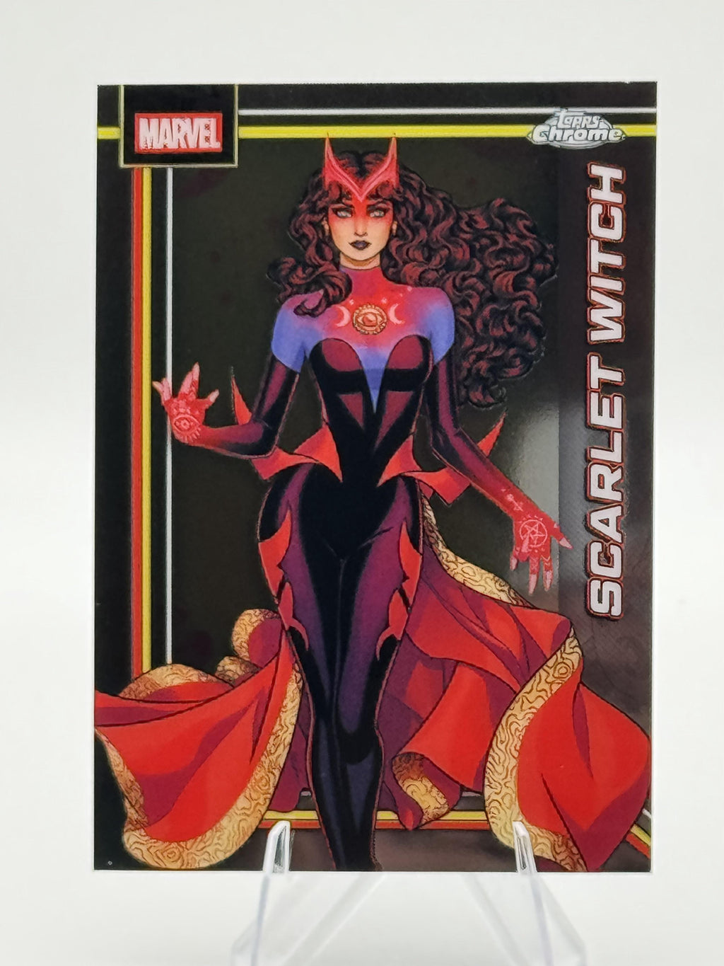 Topps Chrome Marvel Scarlet Witch #145 Near Mint or Better