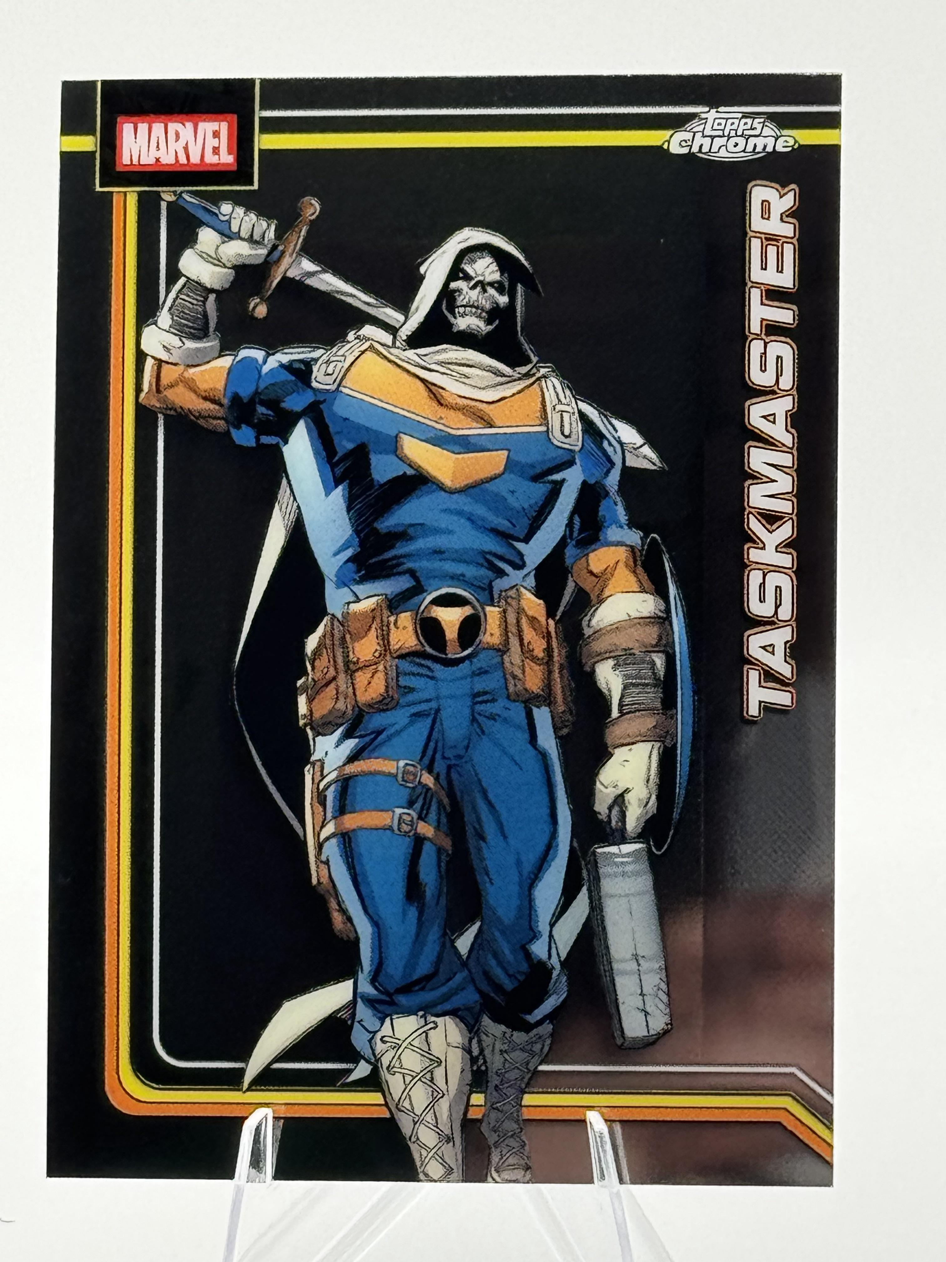 Topps Chrome Marvel Taskmaster #173 Chrome Near Mint or Better