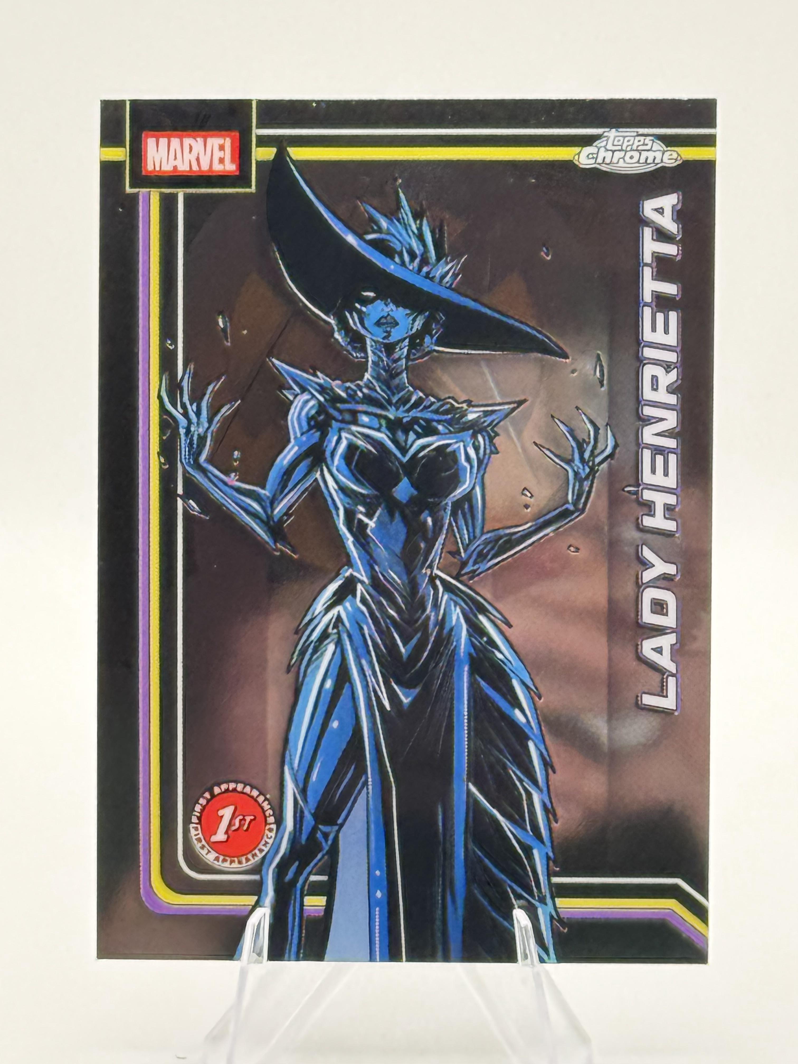 Topps Chrome Marvel Lady Henrietta #130 Near Mint or Better