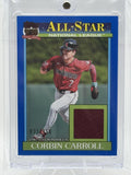 2026 Topps Corbin Carroll #91ASR-CC 1991 Relic 033/150 Blue Parallel NM