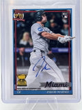 2026 Topps Jakob Marsee #91B2-JMA 1991 Autograph Marlins Rookie Cup Card NM