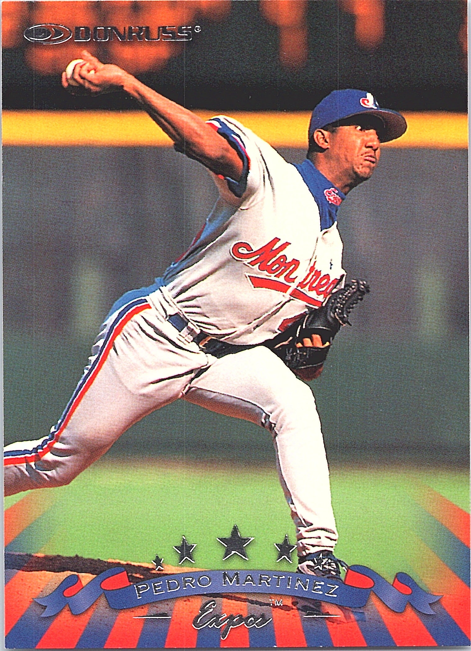 1998 Donruss Pedro Martinez #18 Montreal Expos Excellent