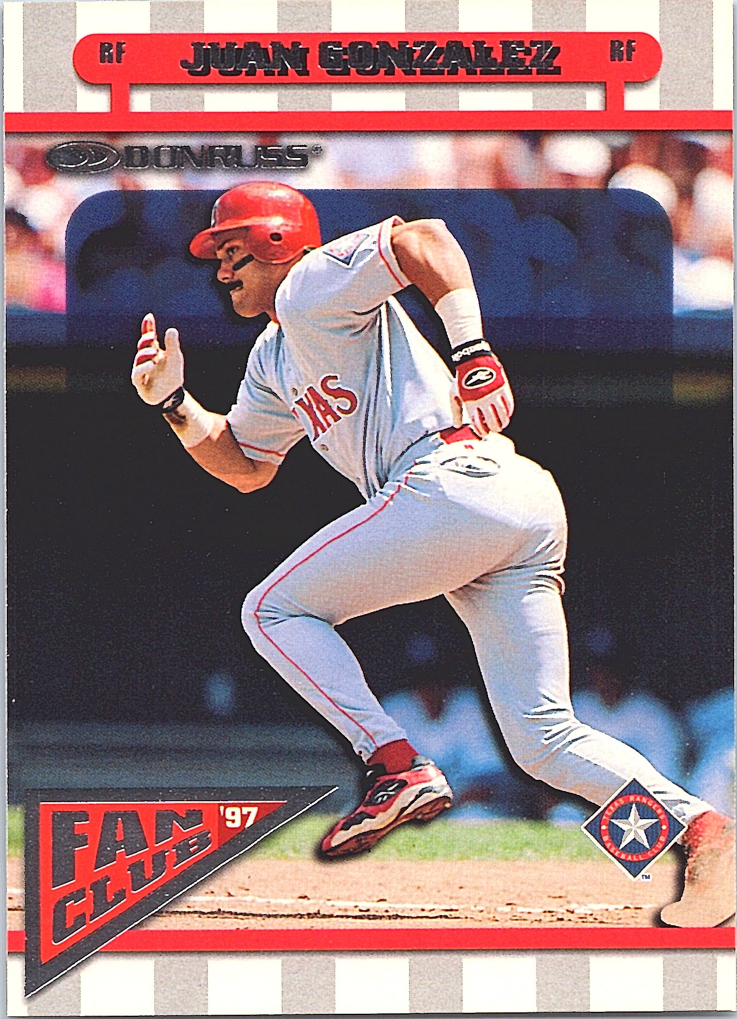 1998 Donruss Juan Gonzalez #162 Texas Rangers Excellent