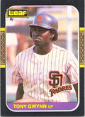 1987 Leaf Tony Gwynn #235 San Diego Padres Excellent