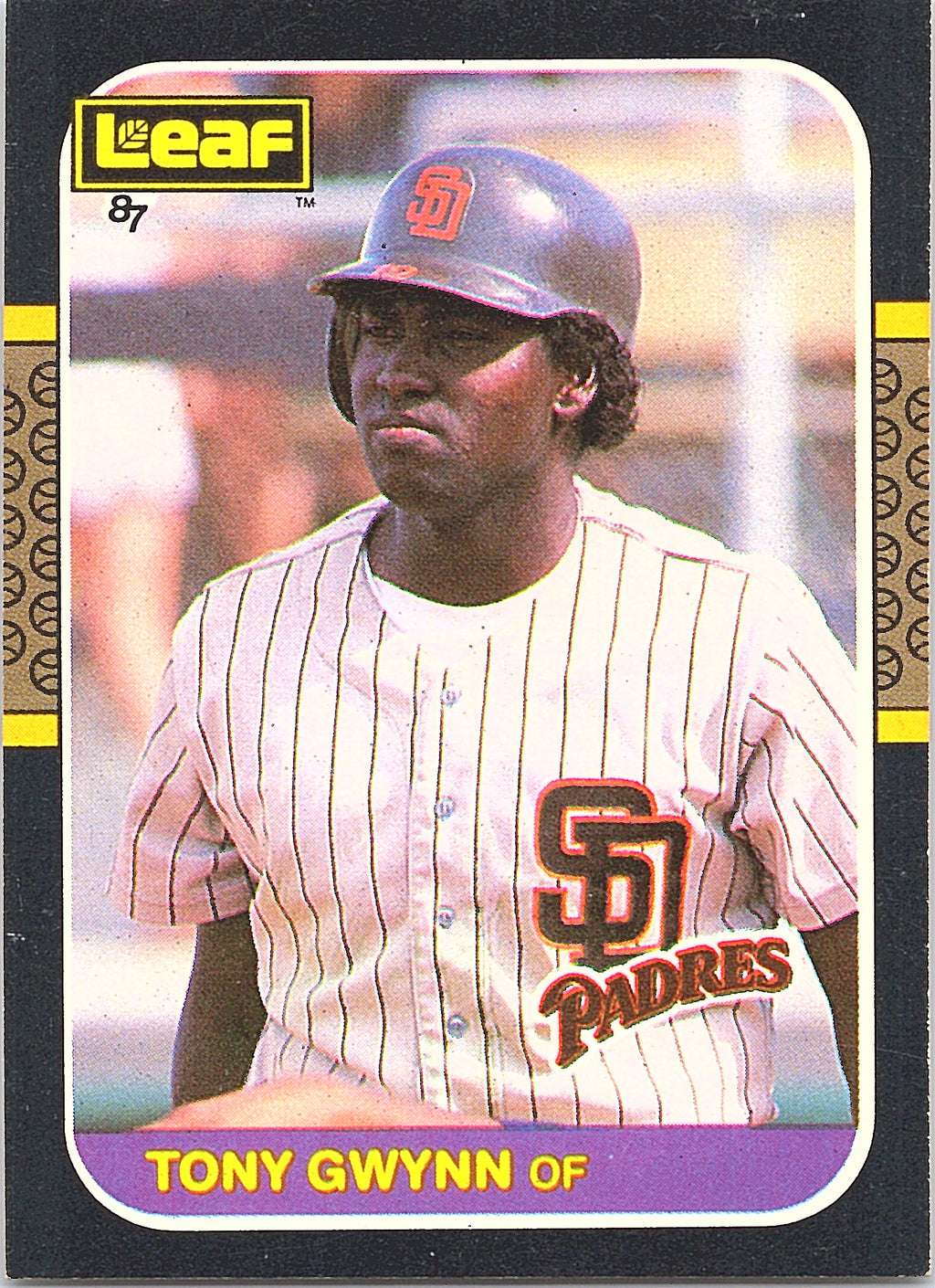 1987 Leaf Tony Gwynn #235 San Diego Padres Excellent