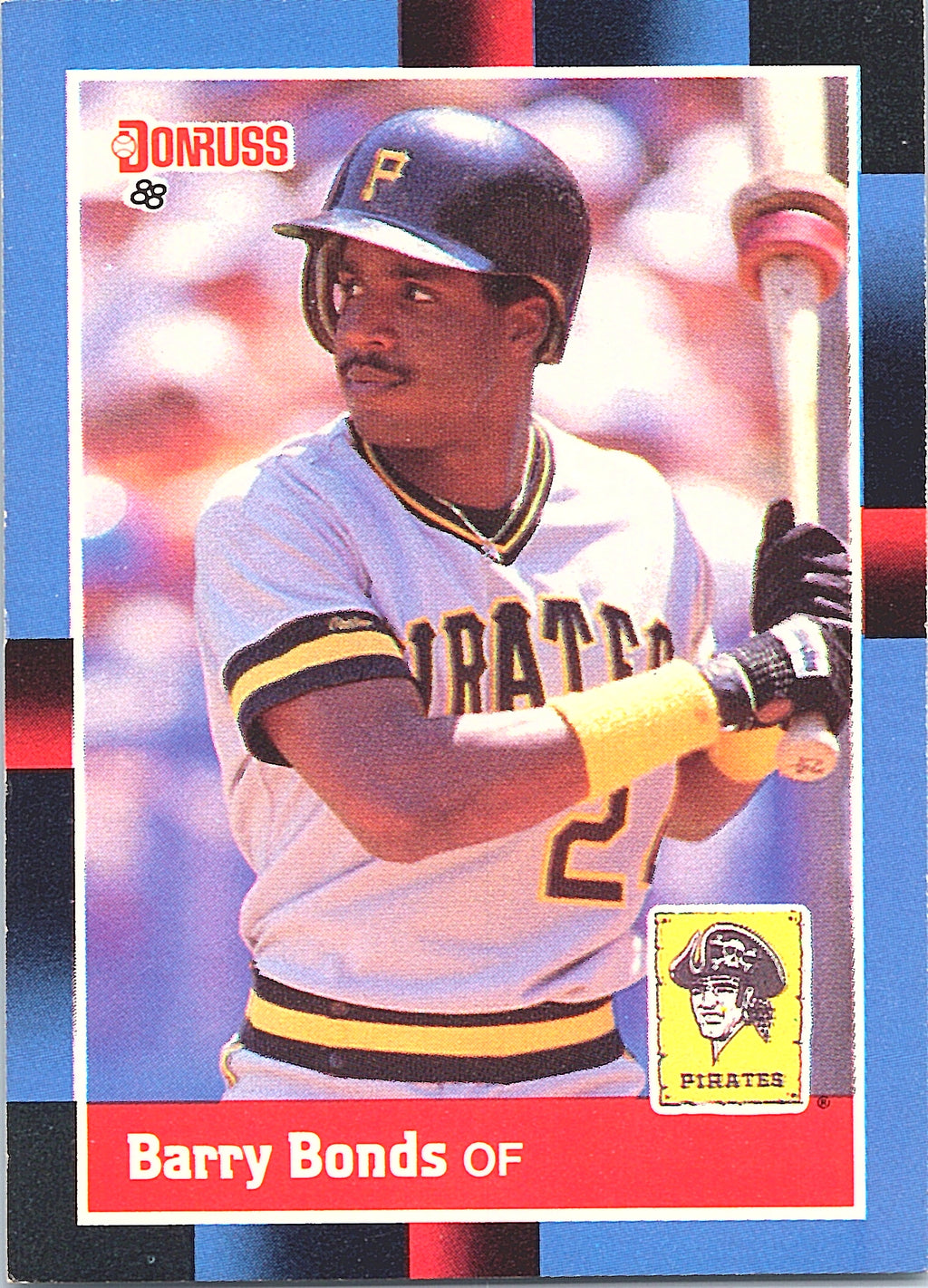 1988 Donruss Barry Bonds #326 Pittsburgh Pirates Excellent