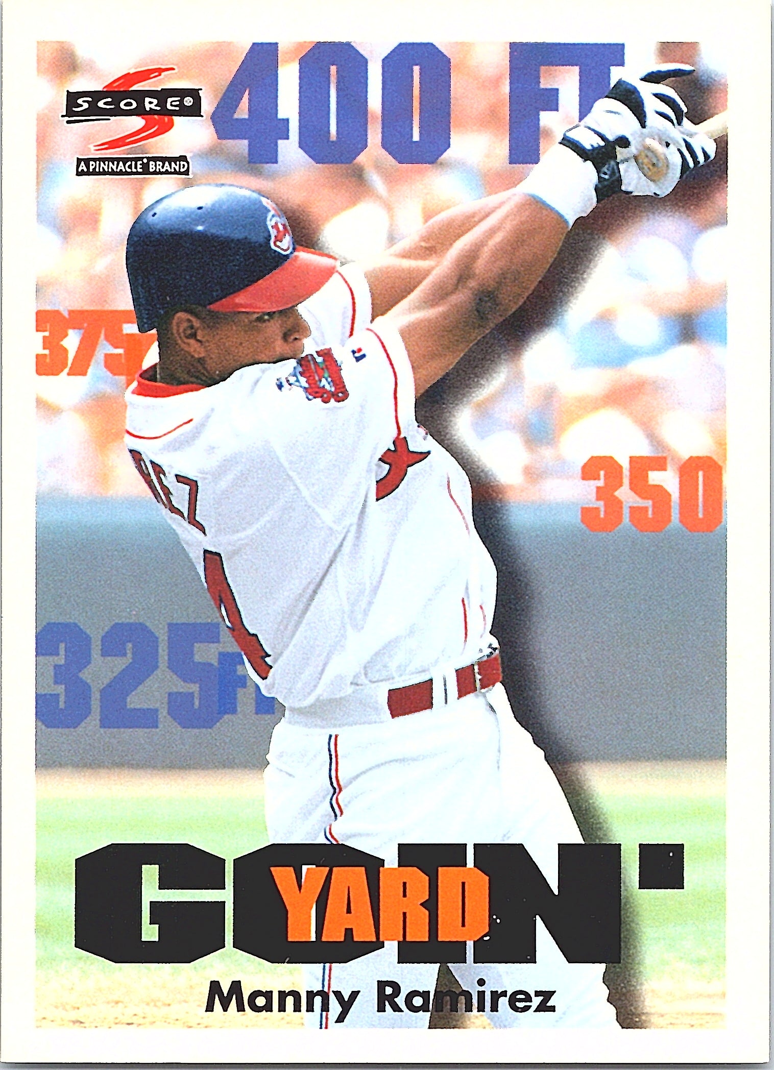 1997 Score Manny Ramirez #496 Cleveland Indians Excellent
