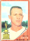 1962 Topps Charlie Smith #283 White Sox Rookie All-Star Cup Card; EX