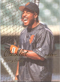 1997 Fleer Barry Bonds #744 Checklist Card San Francisco Giants Excellent