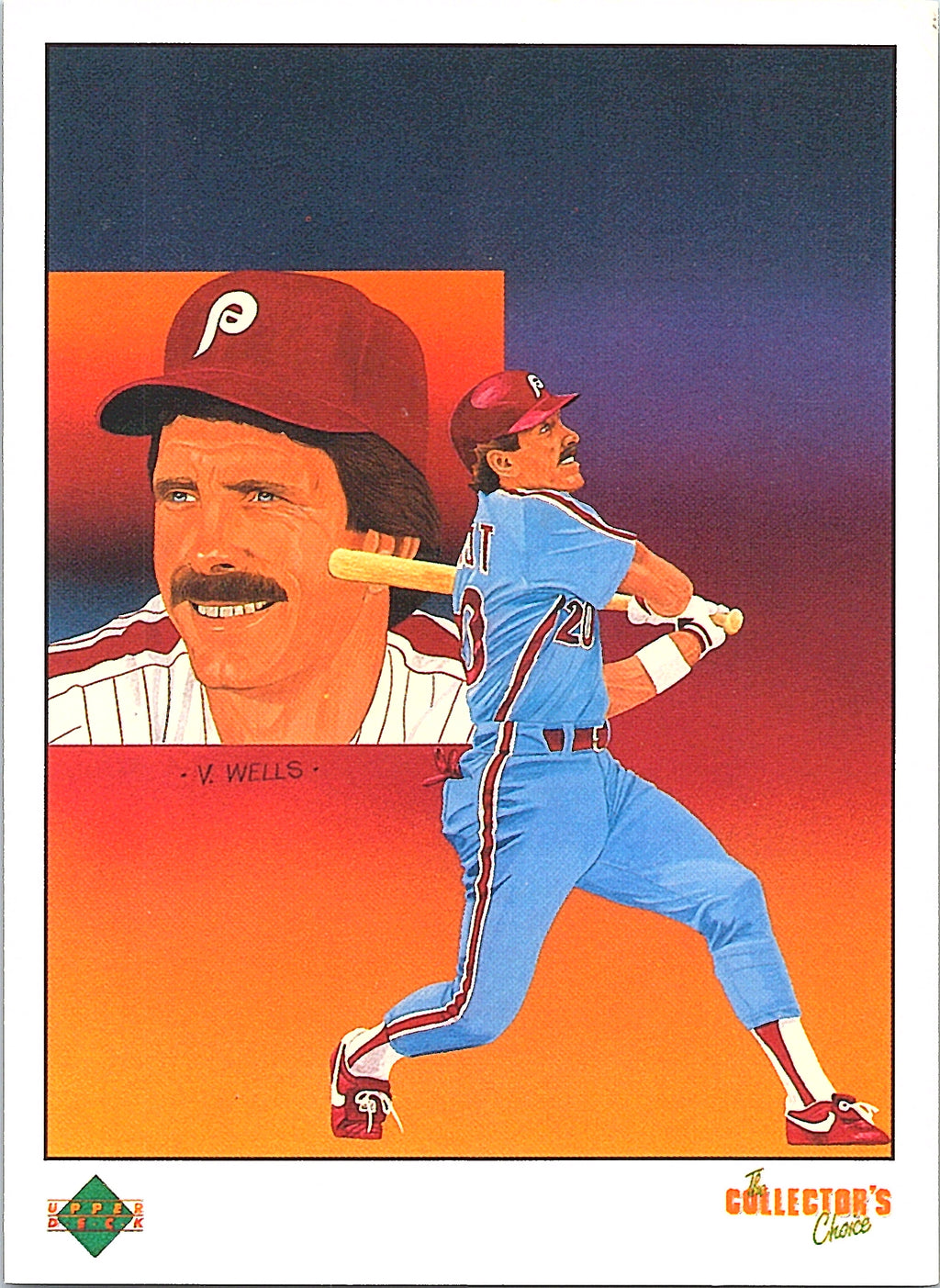 1989 Upper Deck Mike Schmidt #684 Checklist Card Philadelphia Phillies Excellent